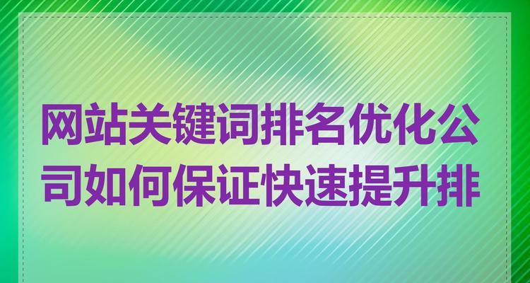 如何提升网站优化排名（掌握这些技巧，让你的网站排名变得更优秀）