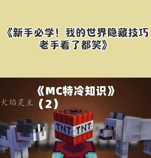 我的世界中有哪些隐藏技巧？如何巧妙地藏身？