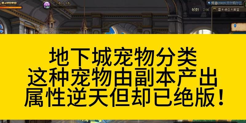 地下城宠物喂养地点在哪里？如何正确喂养宠物？