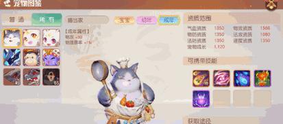 《探索梦想新大陆，遇见奇妙宠物》（以属性分类介绍《梦想新大陆》中的宠物世界）