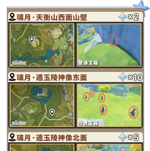 解锁奥藏山旁的宝藏秘密（原神中宝藏在何处）