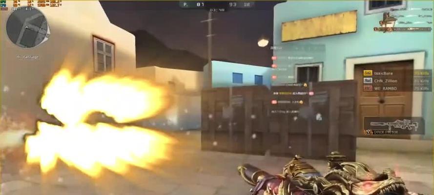 截屏武器在穿越火线中的操作方法？